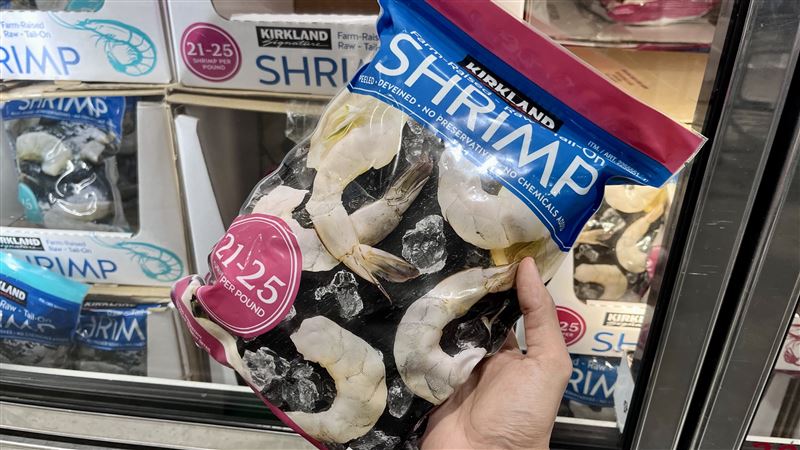 好市多,冷凍帶尾特大養殖生蝦仁(圖／記者賴俊佑攝影）