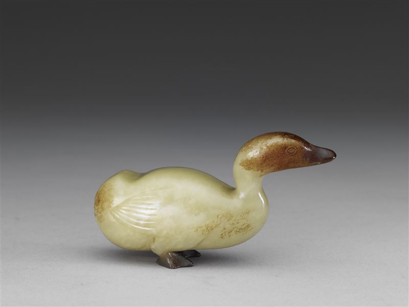 玉鴨。（圖／國立故宮博物院提供）