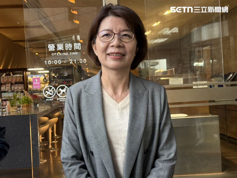 民進黨彰化縣長「類初選」民調出爐，立委黃秀芳受訪（圖／記者劉秀敏攝影）