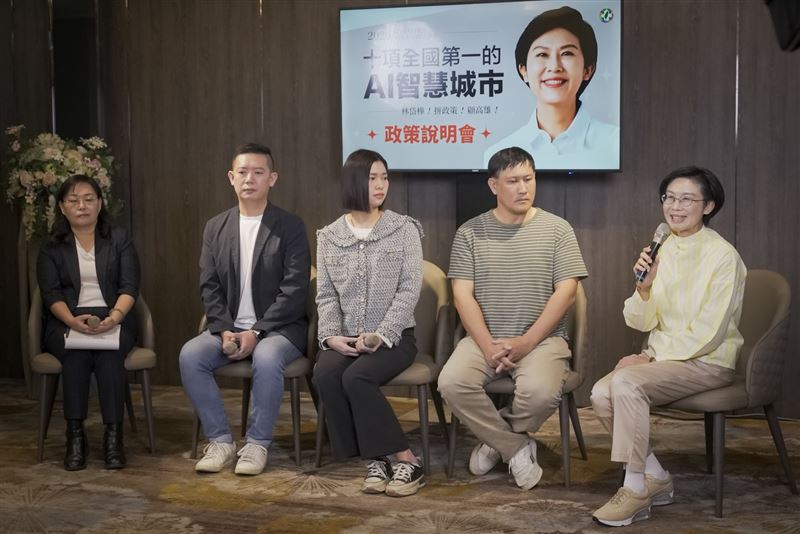 林岱樺強調，他會拿出執行力，撇除意識形態，從市民生活的問題出發，提出改善的解方。（圖／翻攝畫面）