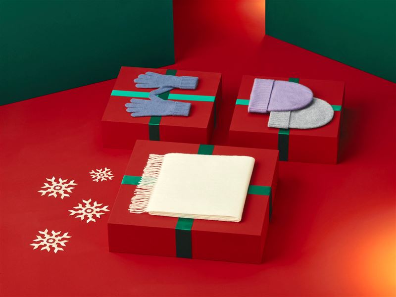 500以下「聖誕交換禮」，HEATTECH配件期間限定價格290元起。（圖／品牌業者提供）