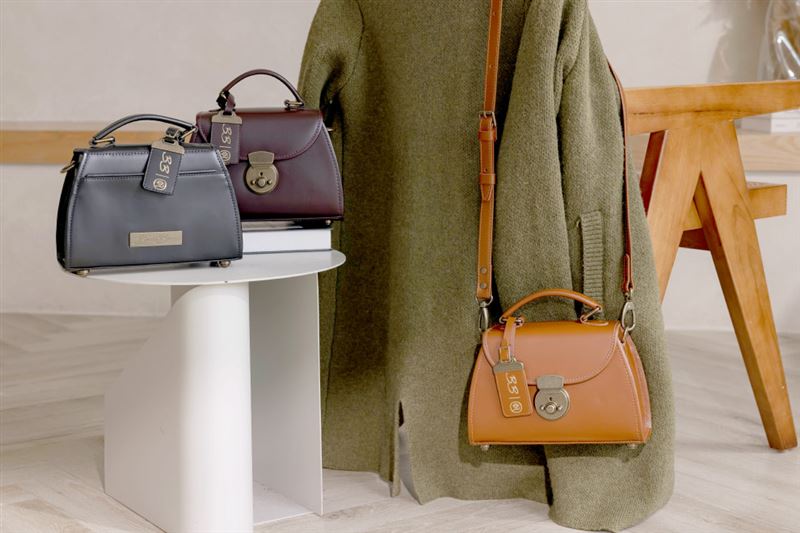 ORINGO林果良品與來自英國倫敦手工皮革包品牌Beara Beara，攜手聯名推出「Athena」限量聯名包款。（圖／品牌業者提供）