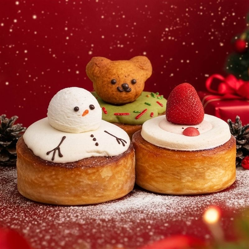 Chubby Doo｜聖誕千層圓可頌。（圖／品牌業者提供）