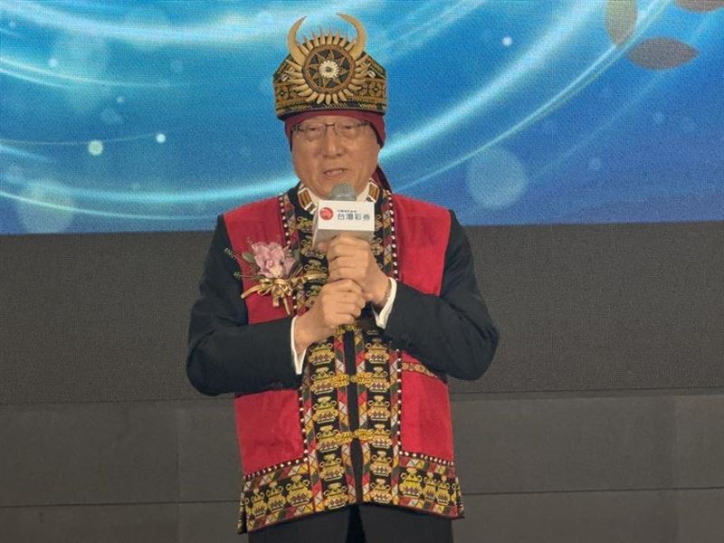 台灣彩券今年買氣強強滾，銷售衝破1,634億元創歷史新高！董事長黃志宜感謝全民愛心，強調透過「貼心產品設計」與「暖心經銷商輔導」創造雙贏，期許明年持續讓公益與夢想在台灣遍地開花。圖為台彩董事長黃志宜（圖／記者師瑞德攝影）