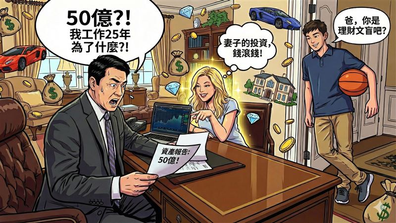 被兒子「一句話」酸醒!父發憤理財賺上億