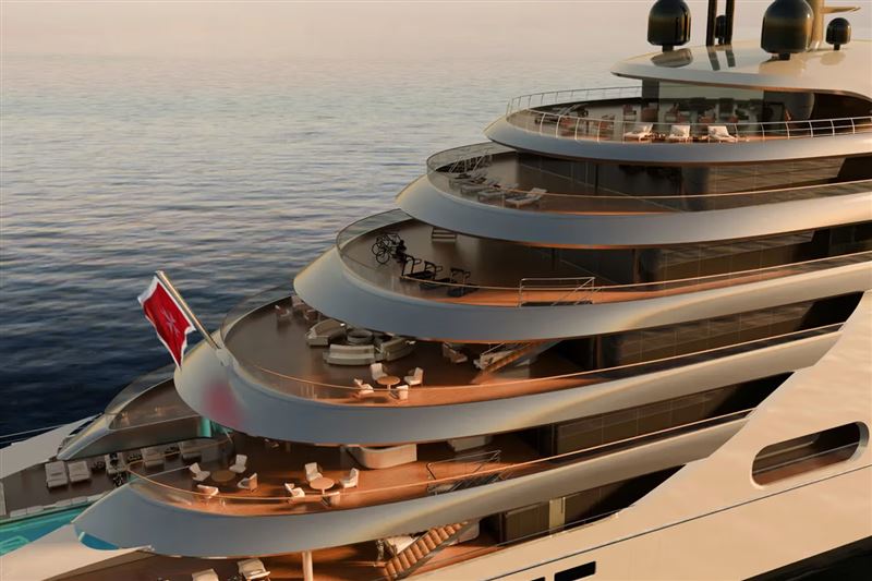 Maybach Ocean Club概念遊艇。(圖/翻攝Maybach網站)