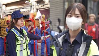 青山王祭女警身分被起底　無罩高清照曝光