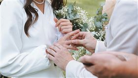 結婚儀式，戒指（示意圖／PIXABAY）