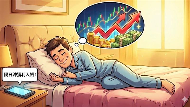 睡一覺就數錢!股神傳隔日沖「神技」曝光