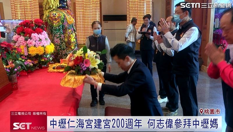 何志偉參拜中壢媽!做客超級夜總會獻唱