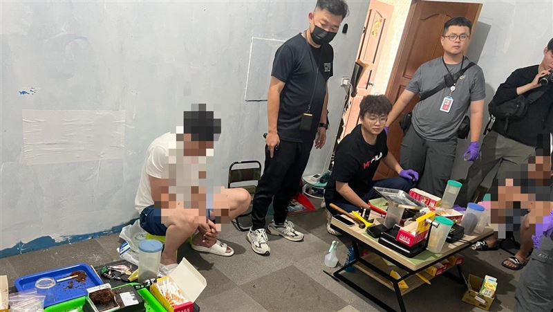 彰檢警直搗2毒窟　瓦解「彩虹菸」產業鏈