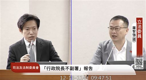 羅智強問國會表決誰贏？張惇涵狠酸這句