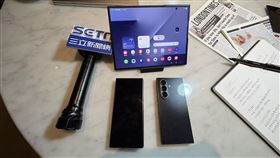 三星、三折機、Galaxy Z TriFold、折疊機（圖／記者王文承攝影）備註：2025年12/18 晚上1800才能露出