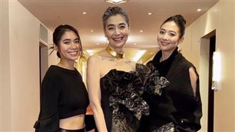 賴佩霞愛女喪夫後首露面！母女共渡難關