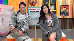 余祥銓、柔柔今天上節目。（圖／鴻凱娛樂提供）