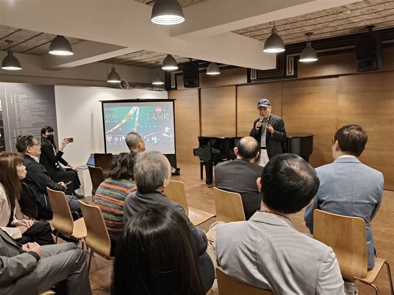 以馬勒《第八號交響曲》作為年度壓軸，不僅是對過往成果的總結，也象徵樂團在愛妮雅長期支持下，持續邁向更高藝術的目標。（圖／記者攝）