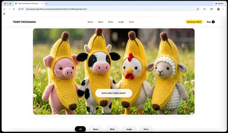 Gemini 3 Flash在Google Antigravity中能快速運作,協助更新生產級的應用程式。(圖/Google提供)