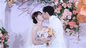 張書偉、謝京穎舉辦婚禮。（圖／記者鄭孟晃攝影）