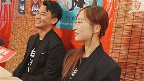 咪蕾（右）與融融出席活動。（圖／記者鍾智凱攝影）