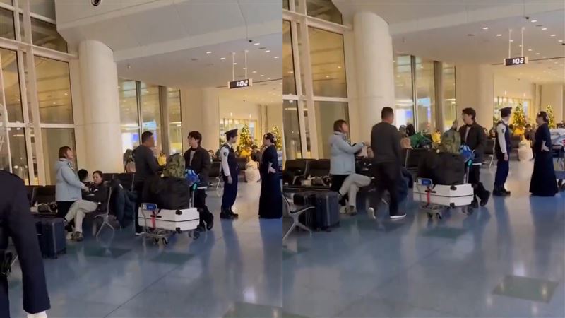 中國遊客機場罵台灣遊客 影片曝日網怒了
