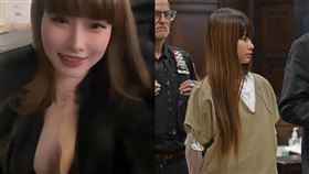 網美Pei Chung在美吃霸王餐遭逮。（圖／翻攝自Pei Chung IG、紐約郵報）