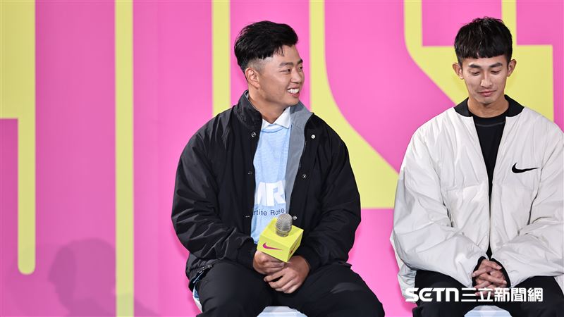 棒球選手鄭宗哲受訪。(圖/記者劉彥池攝影)