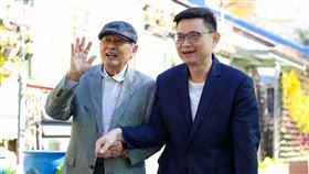 賴瑞隆召開「大高雄願景系列之三」記者會，曹啟鴻、陳吉仲首次現身高雄站台（圖／賴瑞隆辦公室提供） 