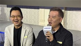  台灣三星電子行動通訊事業部總經理陳啓蒙（右）（圖／記者王文承攝影）