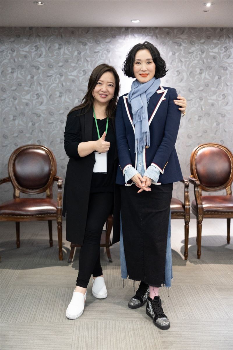 坣娜追思會主視覺照片幕後故事催淚曝光,演唱會總製作人好友張曼芸:照片優雅有靈性,留下最美麗的坣娜(圖/張曼芸提供)