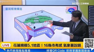 地震還沒完？未來3天恐還有規模5餘震！