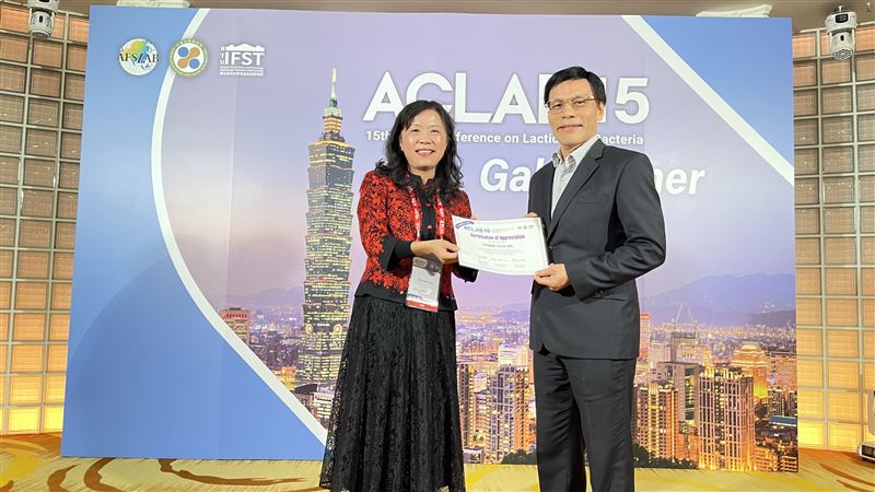 生合生物科技在ACLAB15大會發表專題研究。（圖／業者提供）