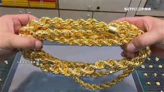 銀樓業者秀「最粗」金項鍊　市價逾1300萬