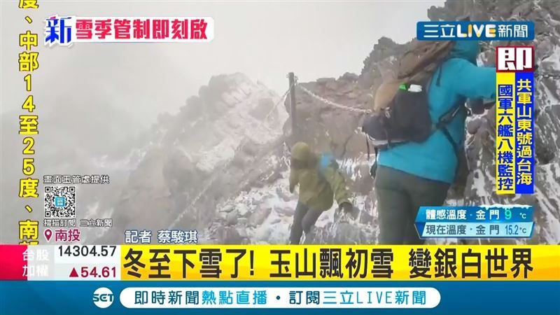 冬至象徵寒冬降臨。（圖／三立新聞網）