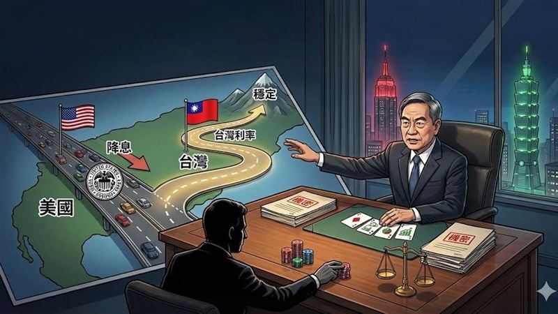 新聞幕後/不甩老美!台利率底氣「揭秘」