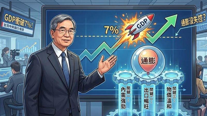 新聞幕後/通膨沒失控?「3」大關鍵揭秘