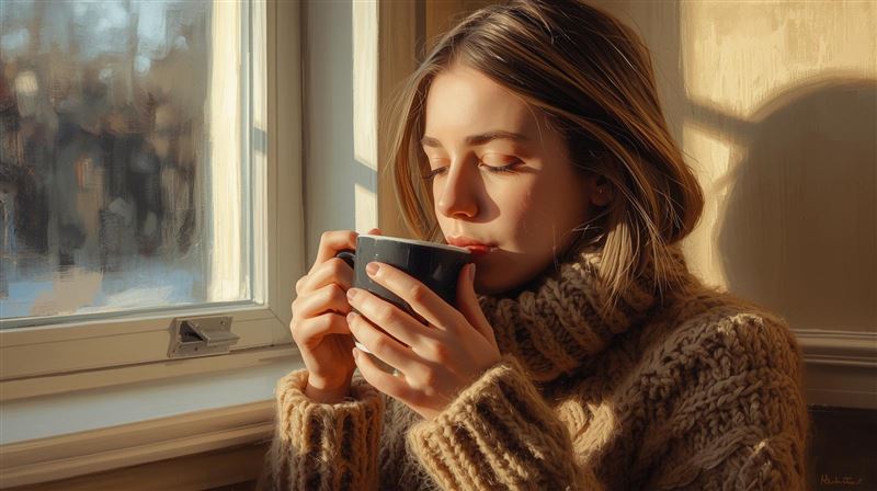 冬至讓自己好好休息，維持情緒穩定。（圖／canva製作）