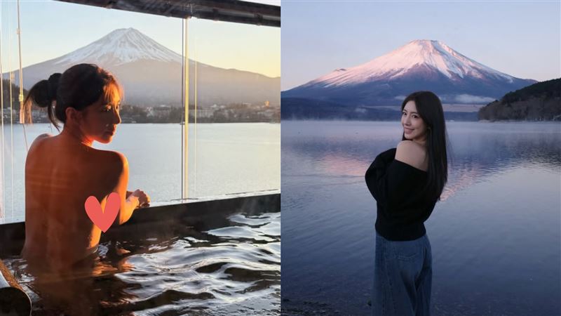 辜莞允曬泡湯辣照!萬人朝聖「半球外洩」