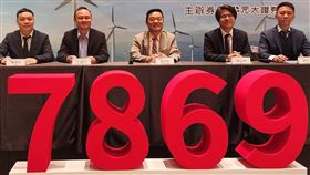 宏于電機興櫃前法說董事長率經營團隊參與，左至右詹煜碩永續長，王基政智能電力處處長，詹家榮董事長，陳英傑財務長，謝世澤特助。（圖／宏于電機）