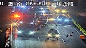 基隆市,基隆,新北市,客運,交流道,車道,乘客,車禍,道路封閉,國道,追撞（圖／翻攝自高公局網站） 