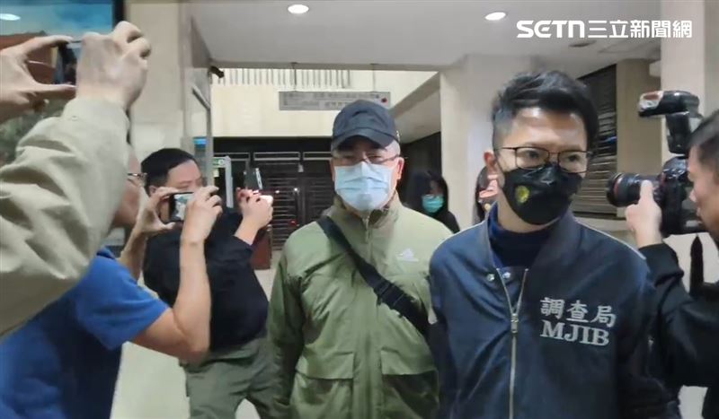 涉護航鍾文智，福德派出所前副所長李俊良遭聲押。（圖／翻攝畫面）