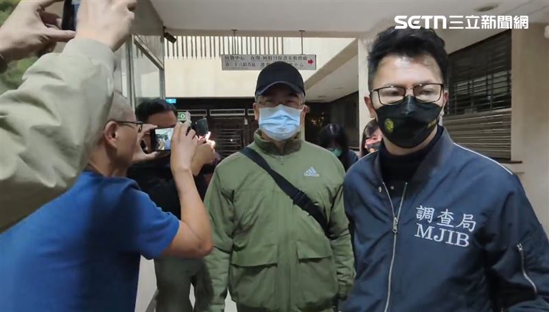 涉護航鍾文智，福德派出所前副所長李俊良遭聲押。（圖／翻攝畫面）