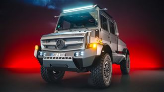 農耕機變豪車　賓士打造五星級Unimog