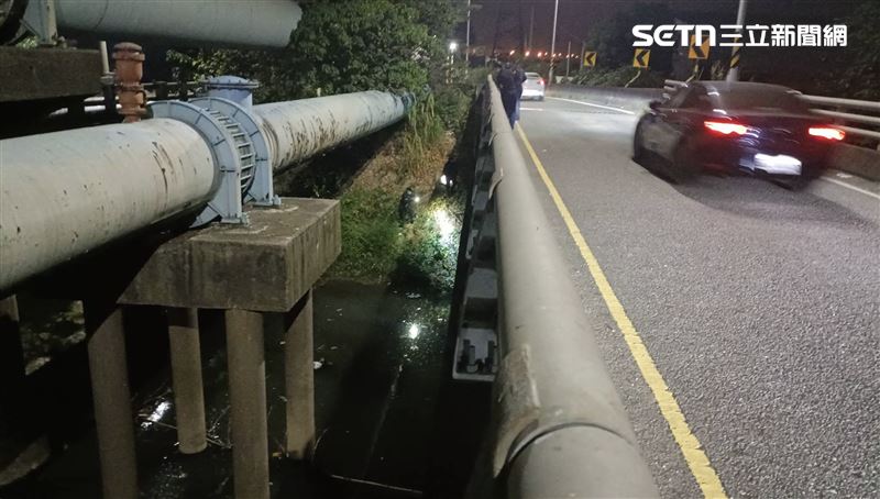 台南市一名5月大男嬰被父母扔至大排水溝，檢警將釐清死因。（圖／讀者提供）