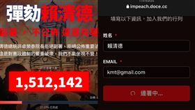 彈劾賴清德網站不用實名？有網友幫賴清德本人連署。（圖／翻攝自彈劾賴清德連署網站、Threads）