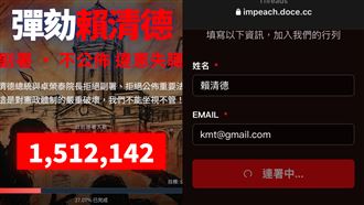 彈劾賴清德網站不用實名？她幫毛澤東連署
