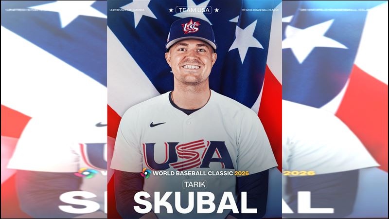 老虎王牌史庫柏（Tarik Skubal）加入WBC美國隊。（圖／翻攝自MLB X）