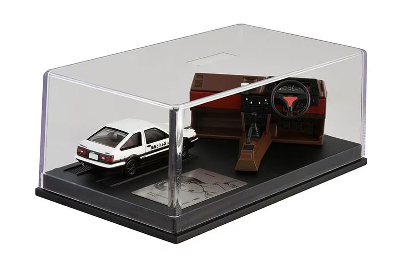 為了紀念《頭文字D》問世30週年，Tomica直接把駕駛視角端上檯面。（圖／翻攝Takara Tomy網站）