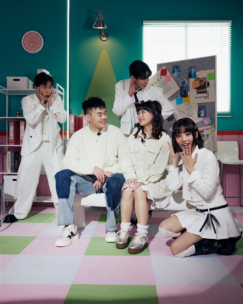 夏和熙領軍阿本、木木搭檔,王齊麟成為節目首集大來賓。(圖/快電商提供)