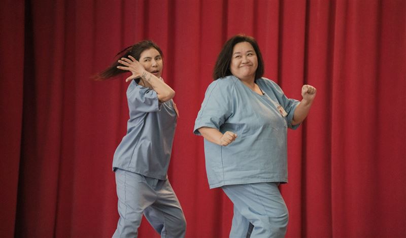 鍾欣凌現場尬舞。（圖／壹壹喜喜提供）