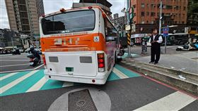 車禍事故現場情形。（圖／翻攝畫面）